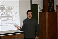 Аспирант 1-ого года обучения кафедры химической энзимологии МГУ Сергей Седов