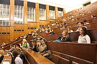 Слушатели на лекции